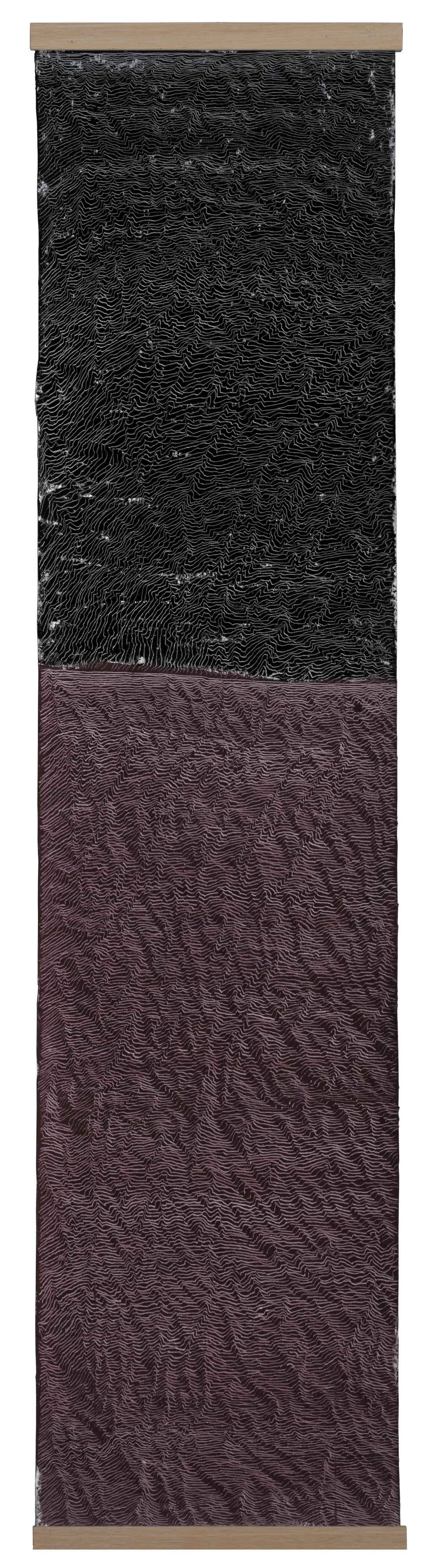 2024, 223x52 cm, oil on canvas