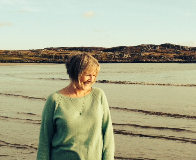 The east side of the island in November, and LIbby.