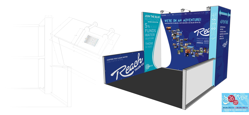 SCAA 2014/2015 booth design