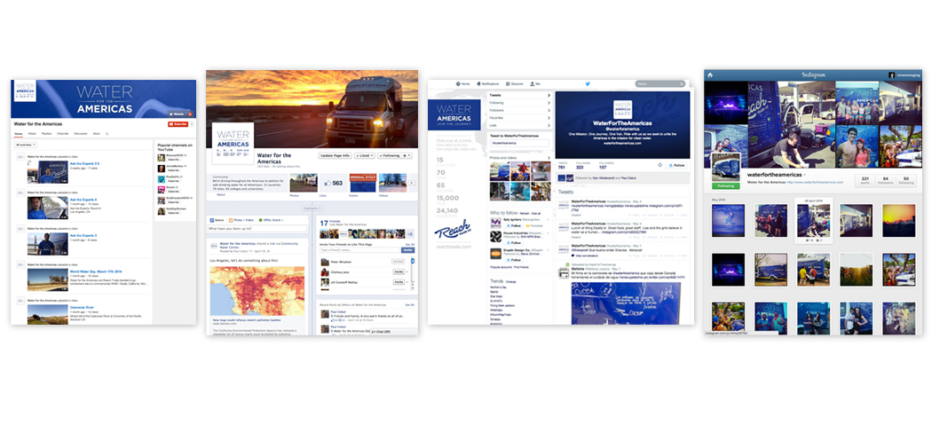 Social media design and copywriting