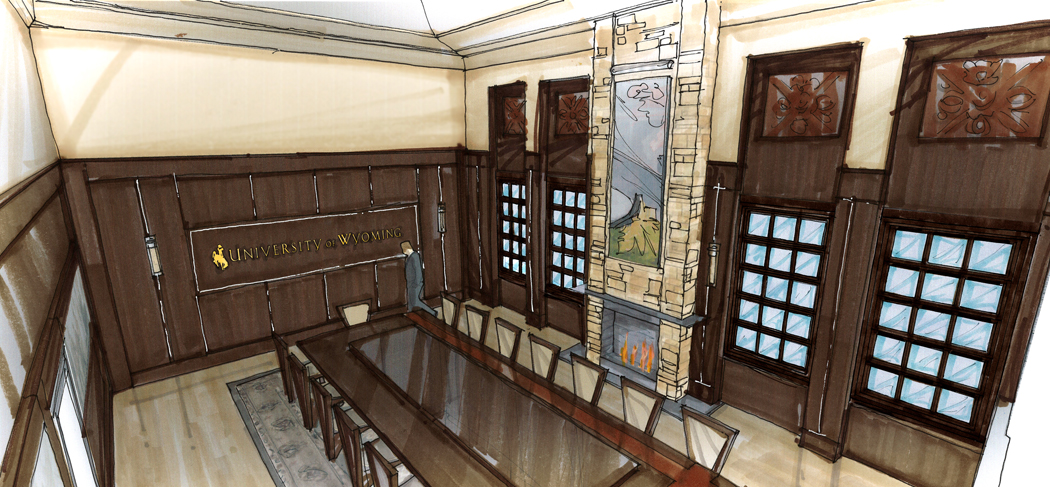 President's Room design