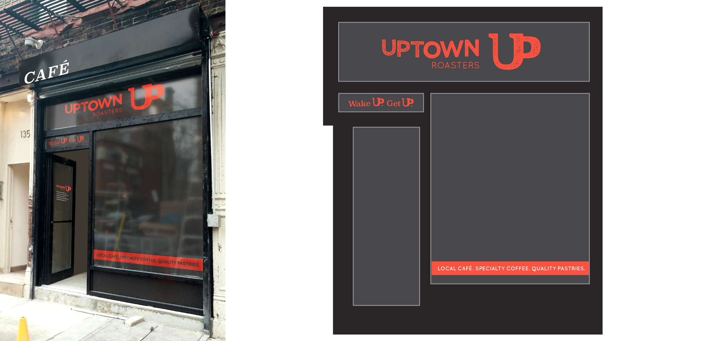 Storefront design mockup 