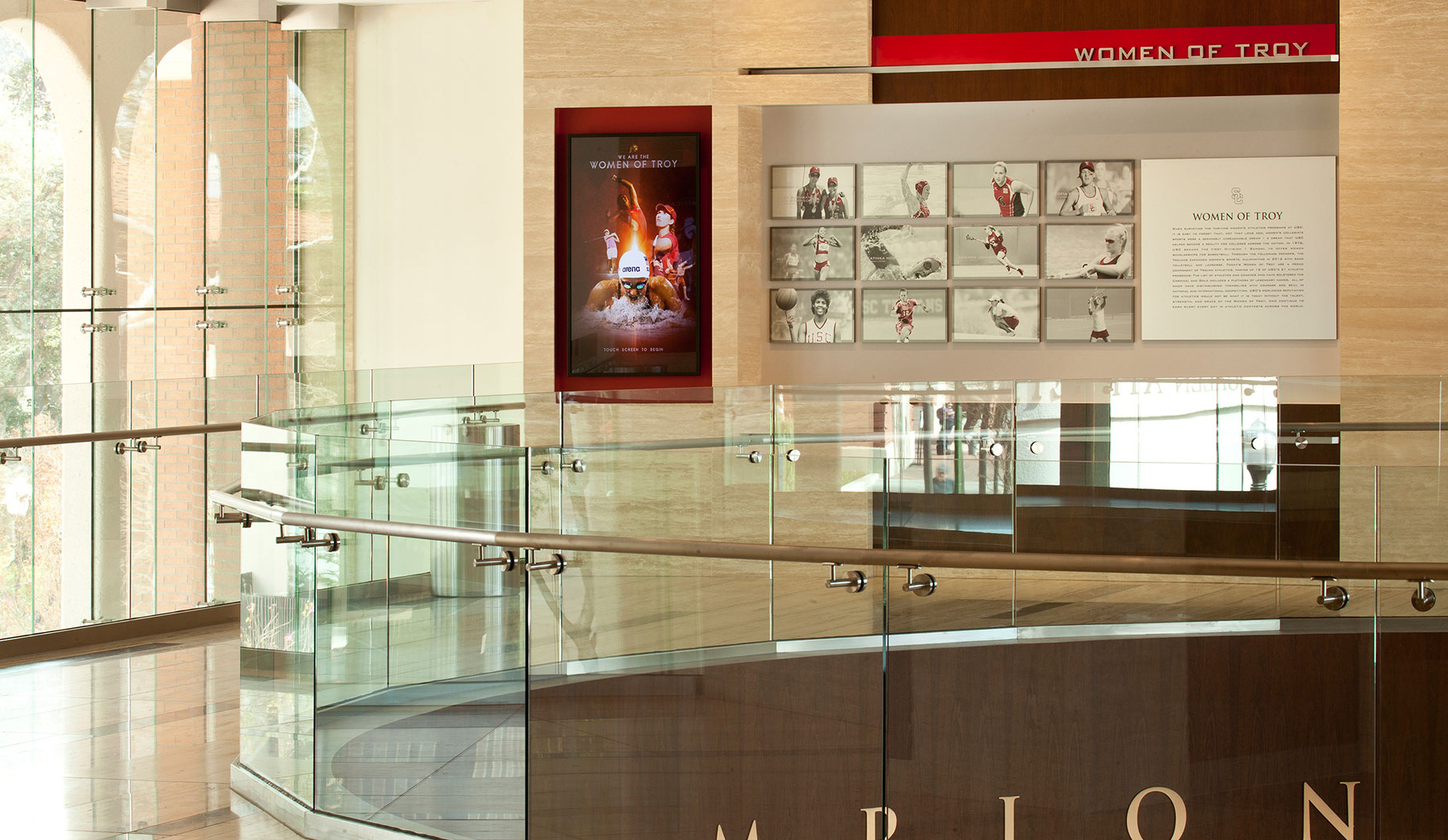 Heritage Hall Installation image: Women of Troy display
