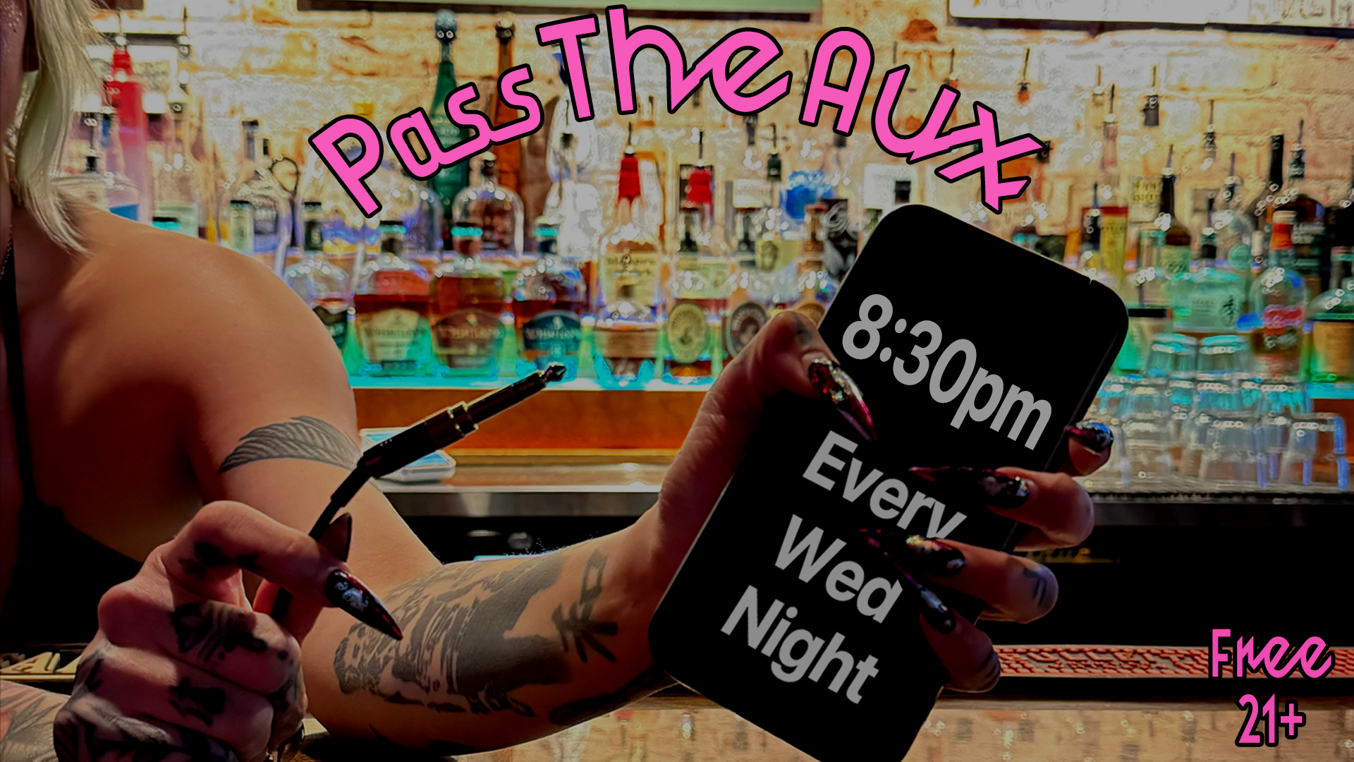 PASS THE AUX - Our new Wednesday weekly - where YOU can be the DJ