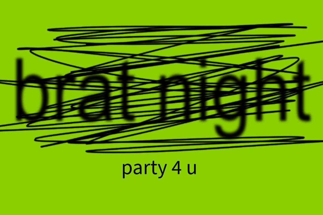 party 4 u - charli xcx night