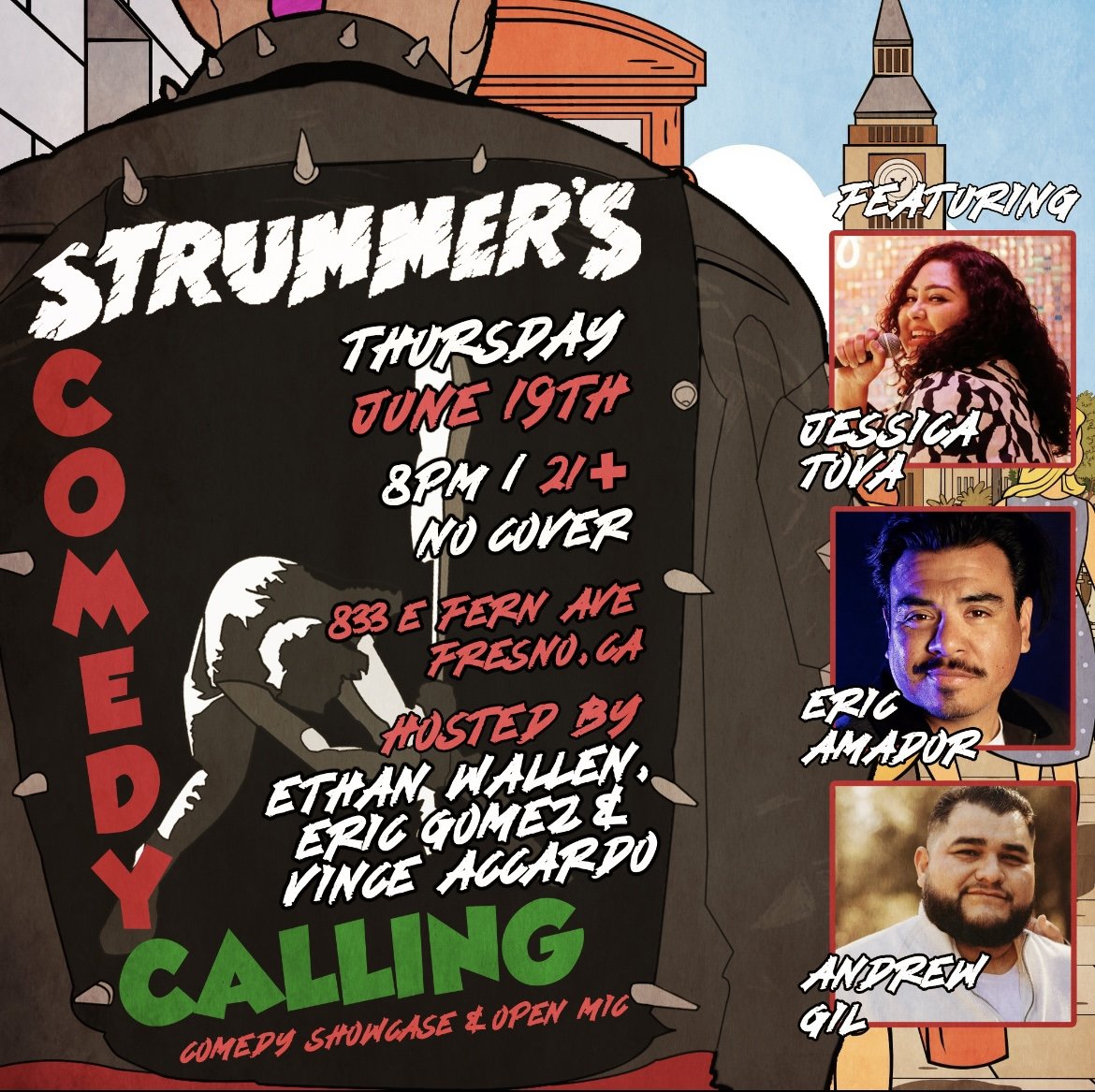 Strummer's Comedy Calling