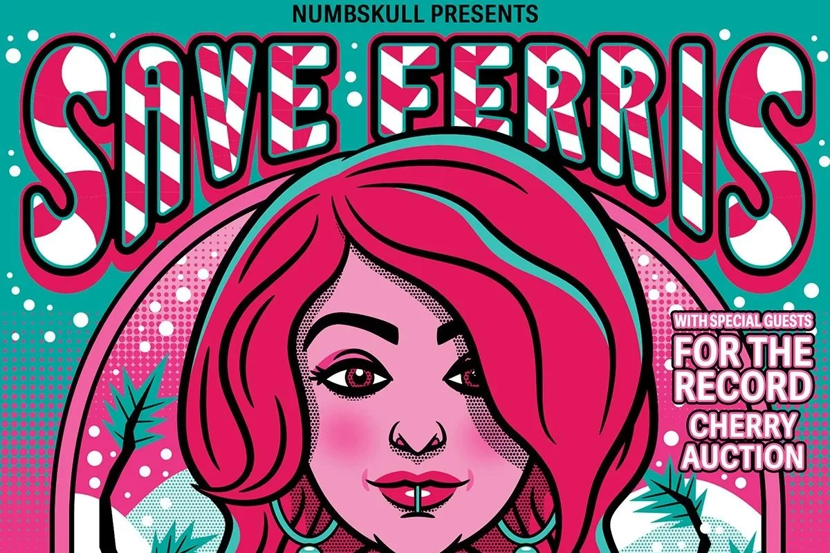 SAVE FERRIS Happy Skalidaze Tour with For The Record, Cherry Auction