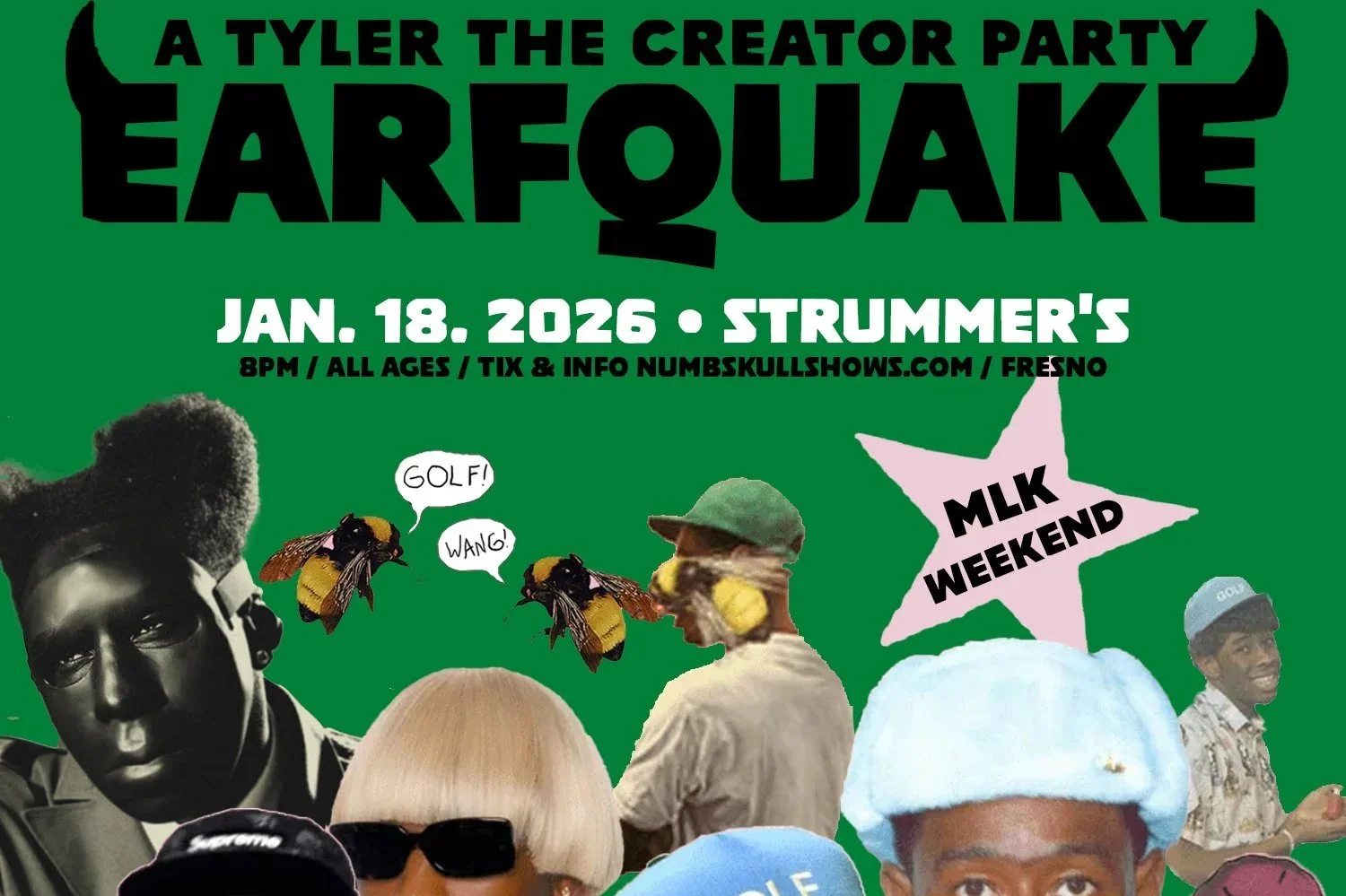 EARFQUAKE! A TYLER THE CREATOR Party 