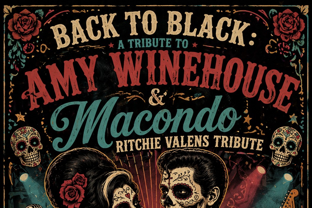 AMY WINEHOUSE Tribute - Back To Black, Ritchie Valens Tribute - Macondo