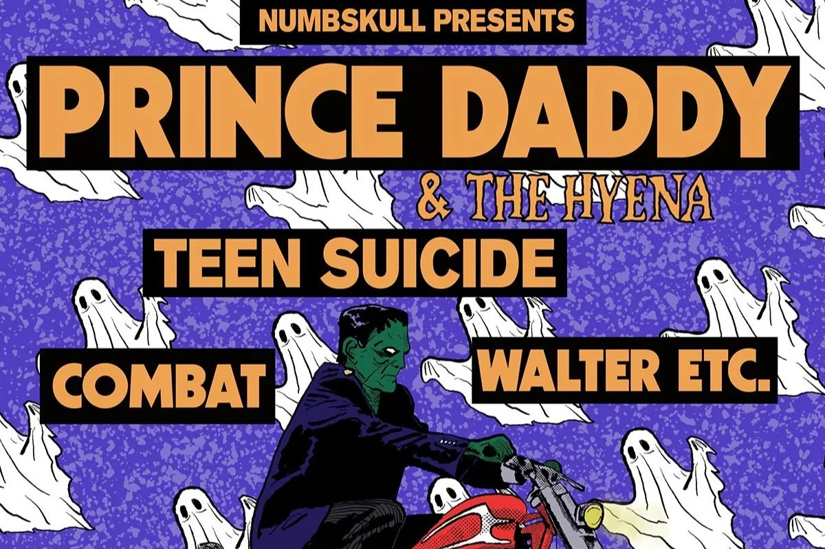 PRINCE DADDY AND THE HYENA, Teen Suicide, Combat, Walter Etc.