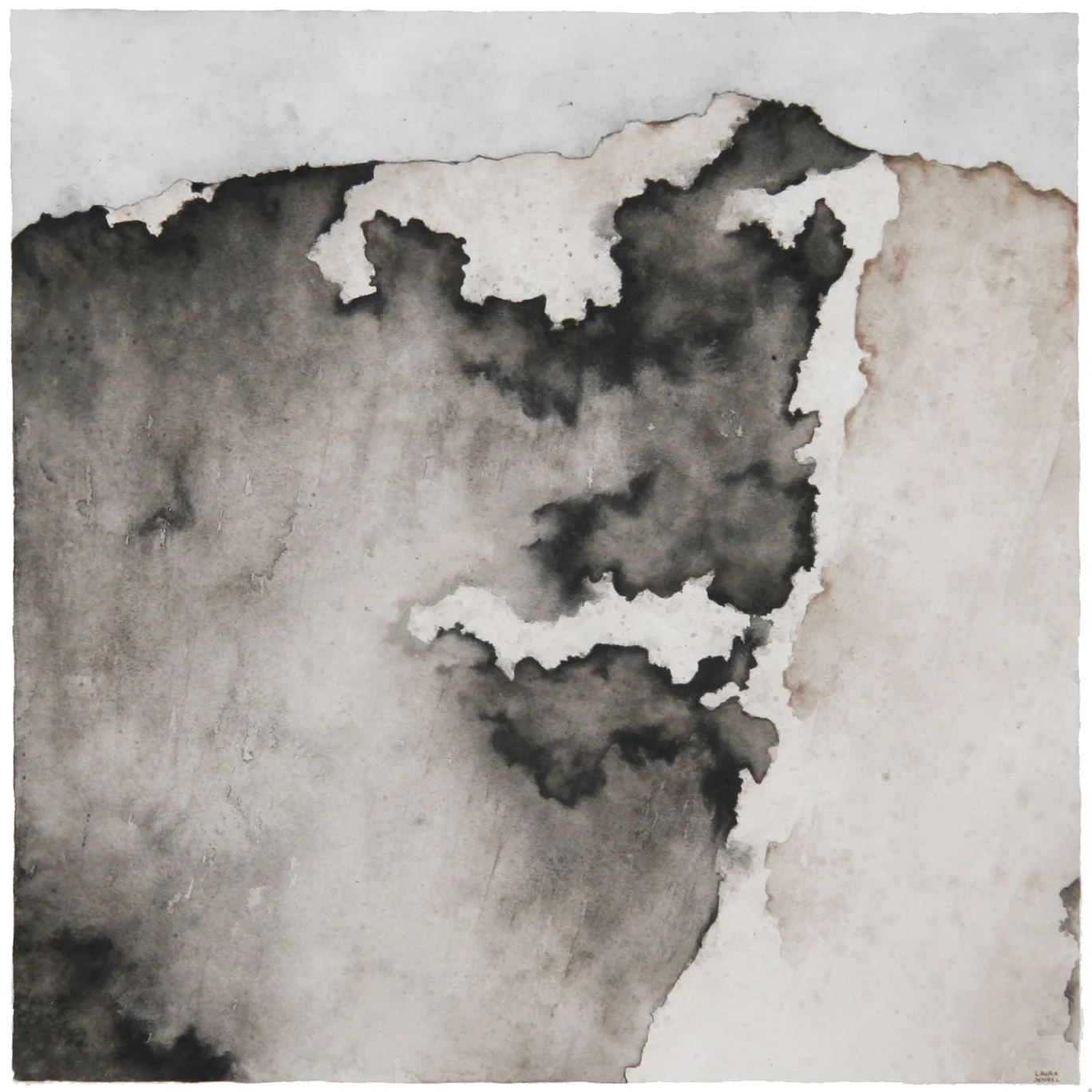 Cornerstone. Watercolor. $275 Artwork Dimensions: 20.75"x20.75"