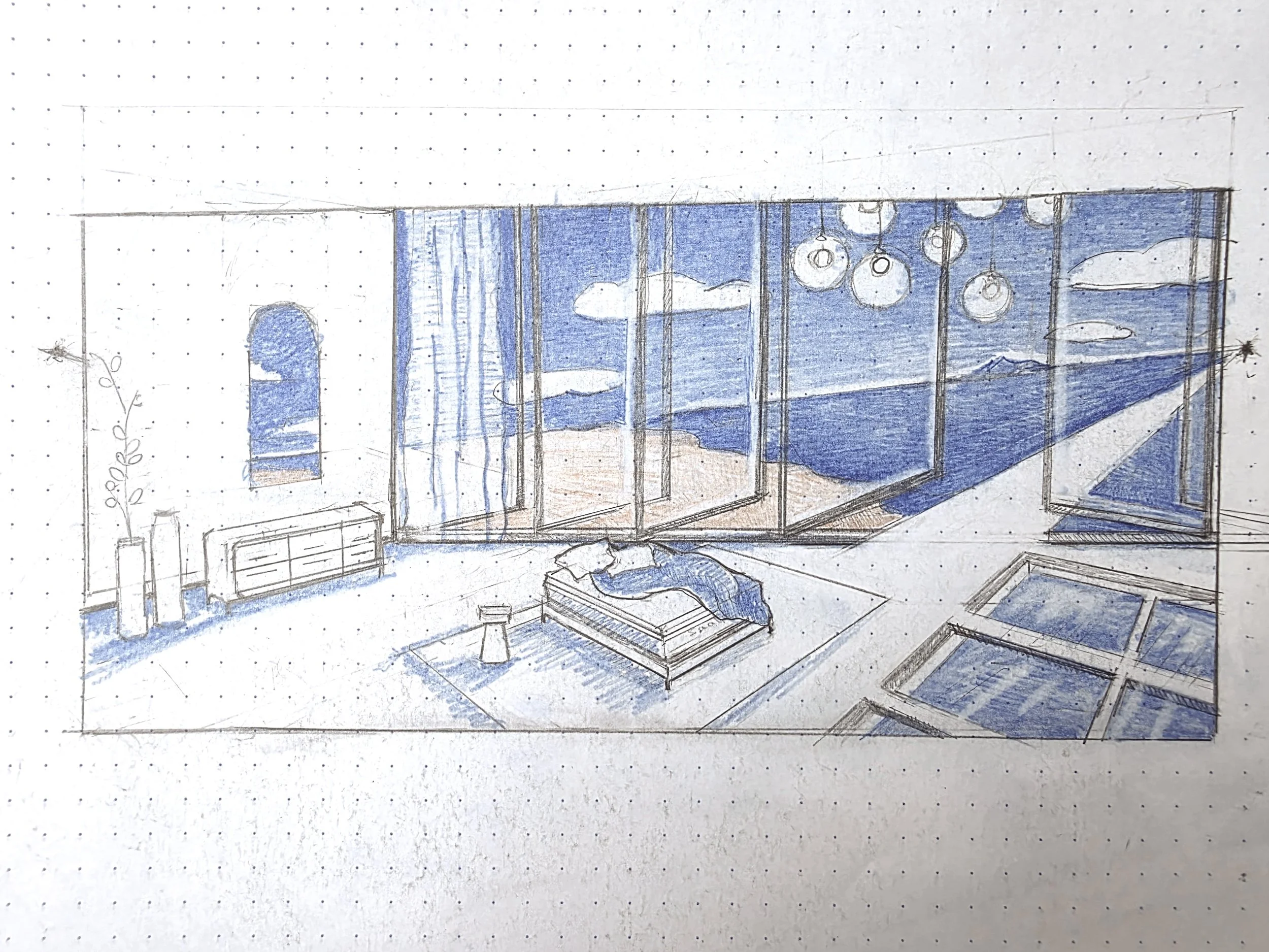Drawing for 3D modelers