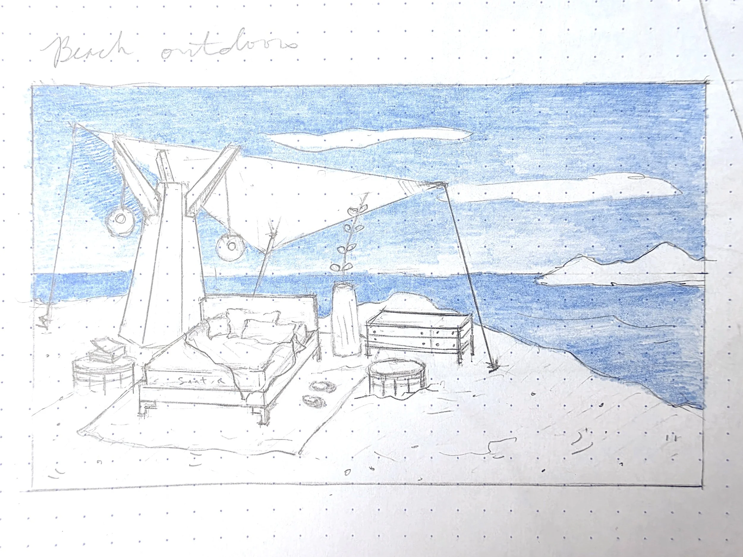 Drawing for 3D modelers