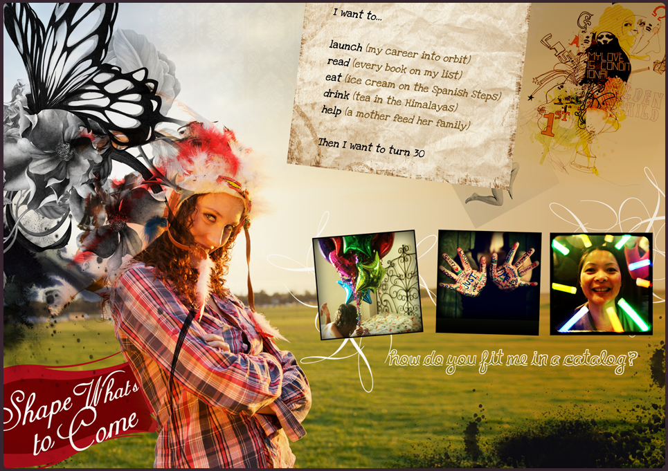 Moodboard 3 - resonance of Americana in global culture. Test material for focus groups in Tokyo.