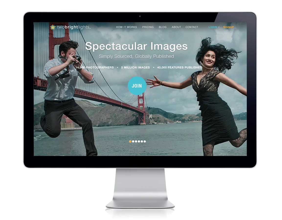 Public Website Redesign: Homepage.