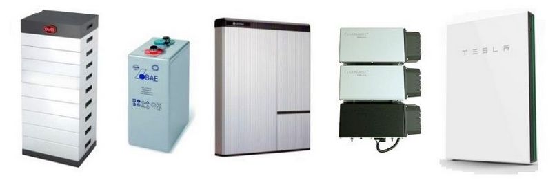 许多家用太阳能电池可供选择-铅酸电池和锂电池系统
