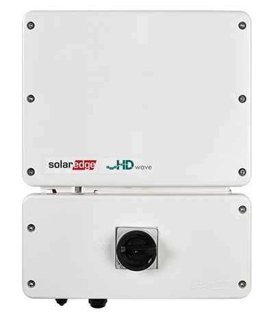 Nuevos inversores solares de onda SolarEdge HD sin pantalla - Monitoreo del sistema a través de la aplicación en la nube.