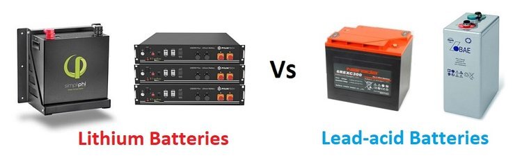 领先的铅酸和高性能锂电池系统的比较-点击图片
