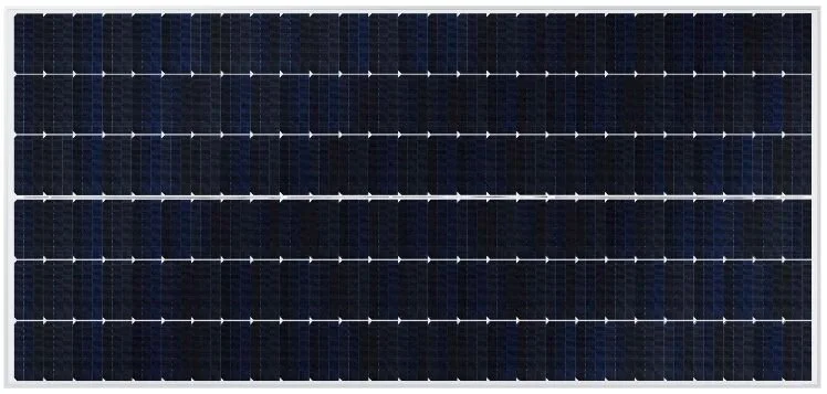 SunPower P19 series panels use the verticle shingled cell format to achieve up to 415Wp.
