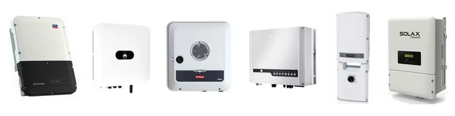 Some of the many different types of hybrid inverters available
