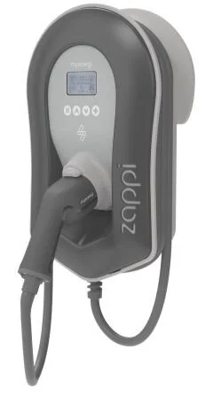 The ‘smart’ Zappi V2 electric vehicle charger from My energie