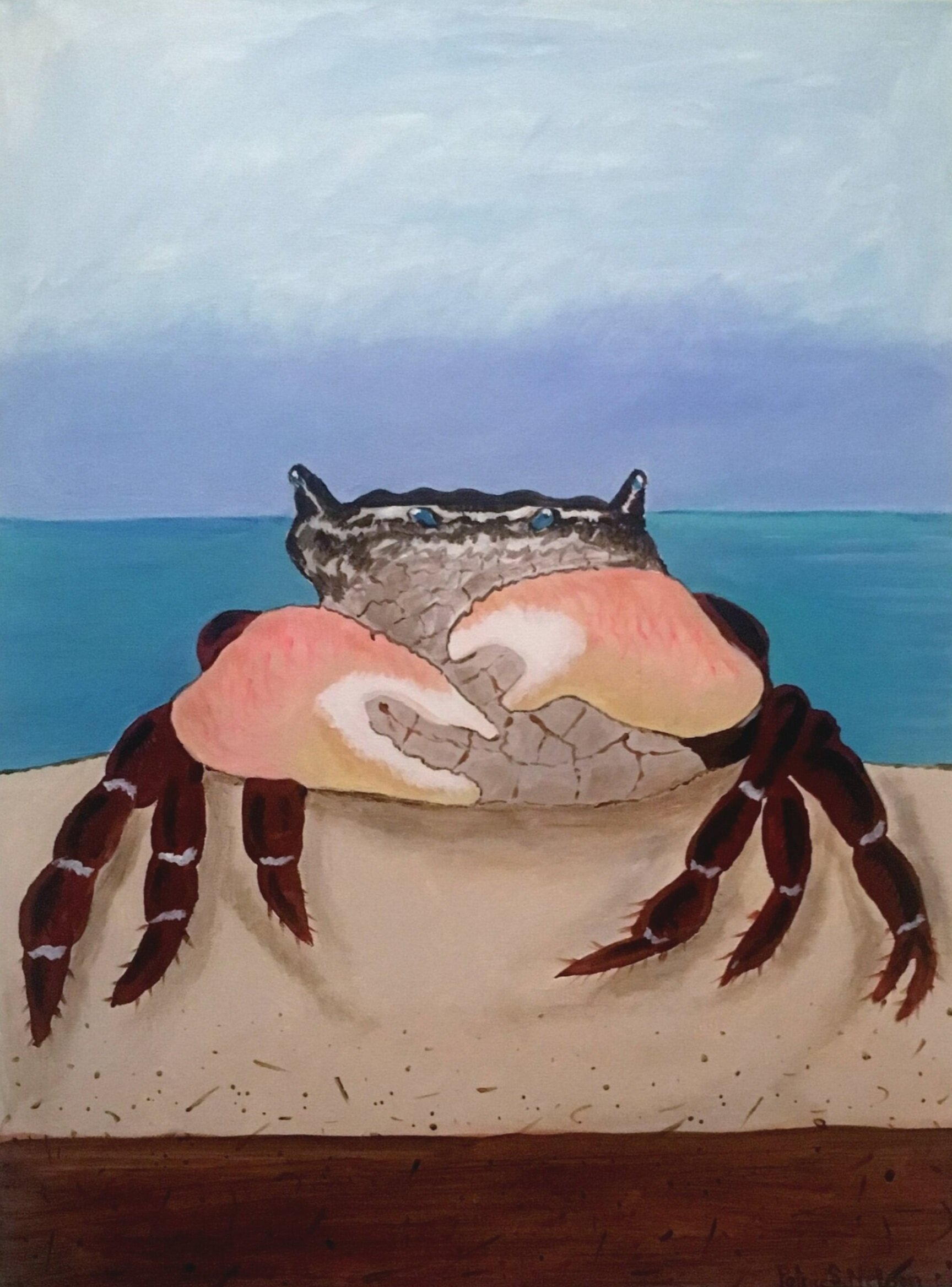Crab  #1   24" x 18  