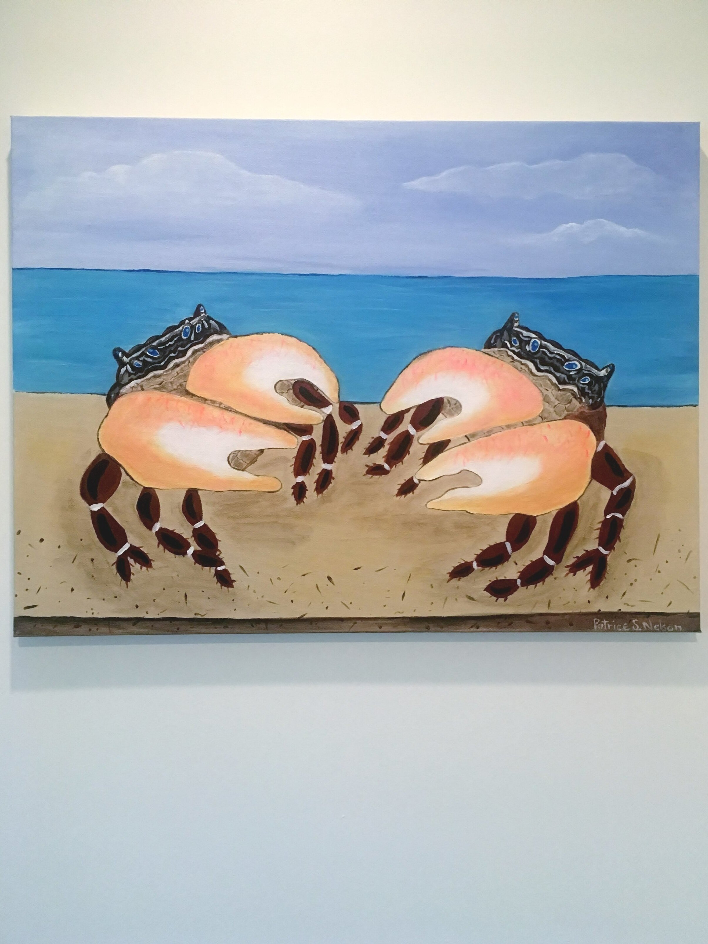 Crabs #1  18" x 24"  2019