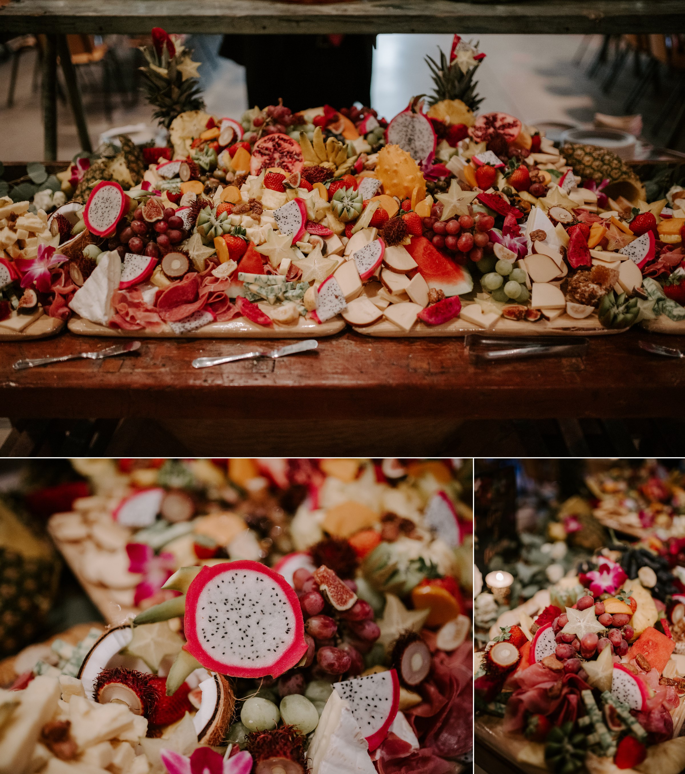  wedding food details inside vuka collective austin 