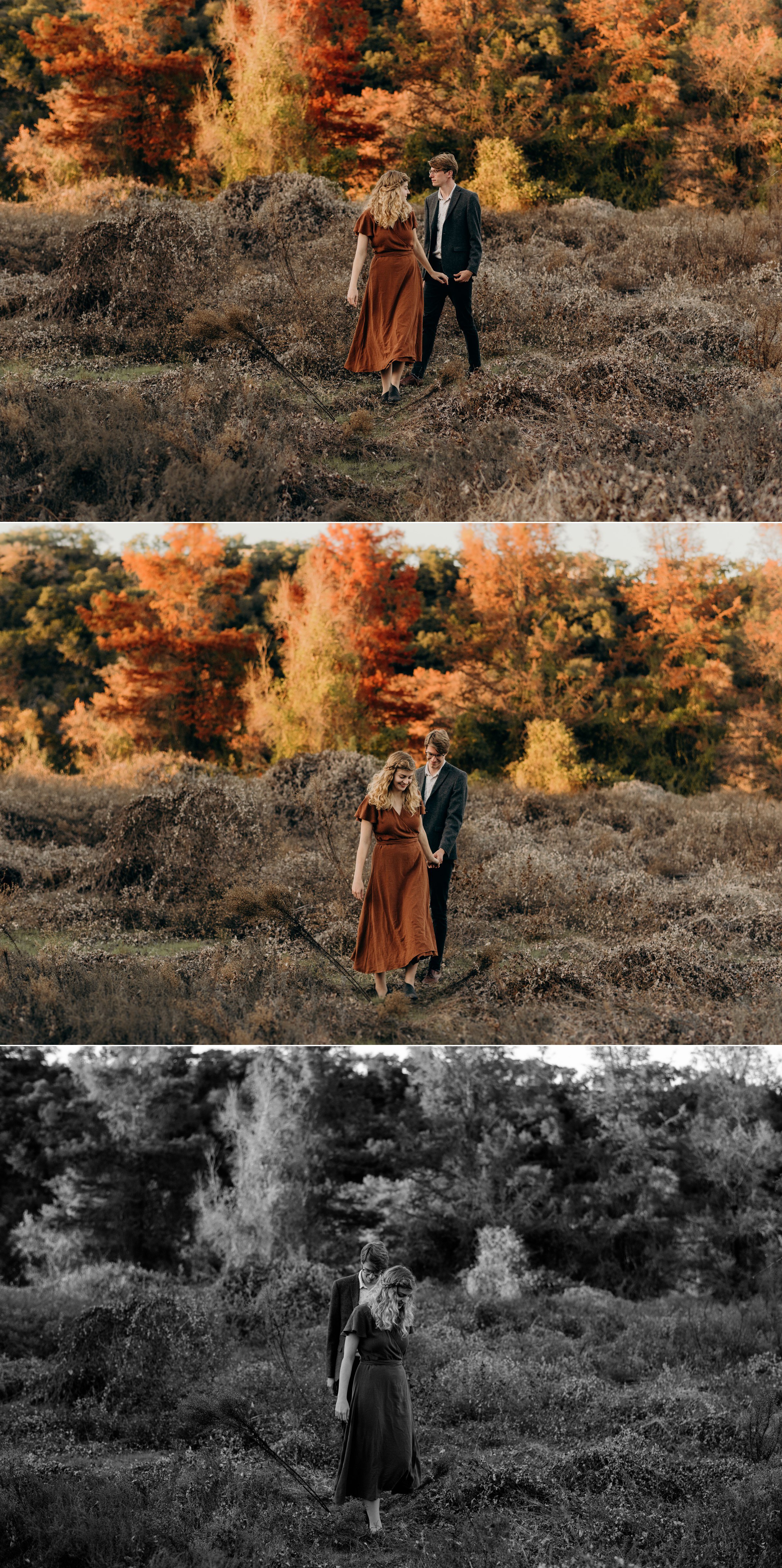  couple in field commons ford ranch park austin texas engagement session wedding elopement photographer 
