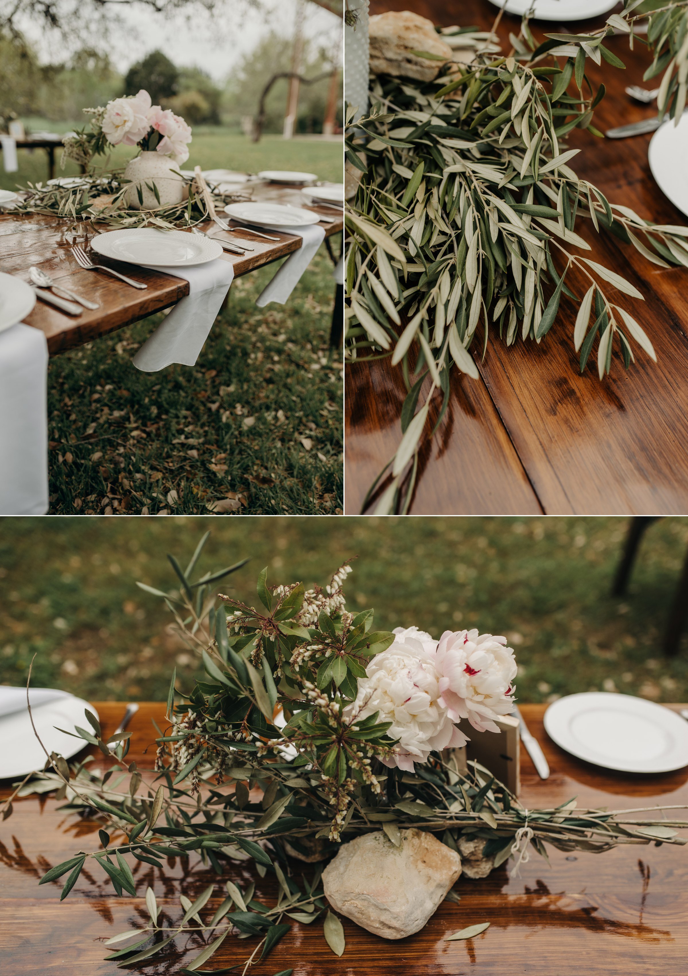  table details of plant at kyle wedding venue 