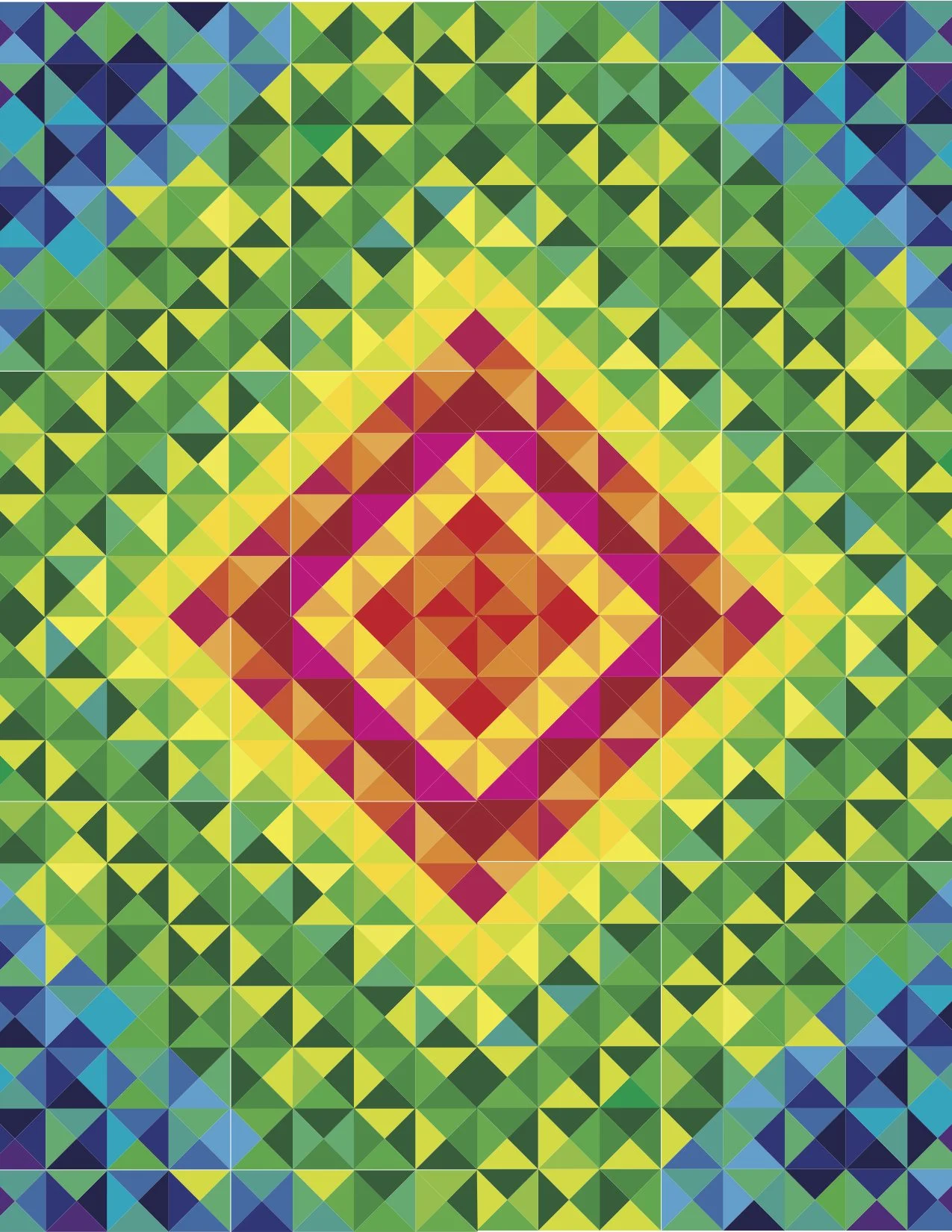 Illustrator mosaic