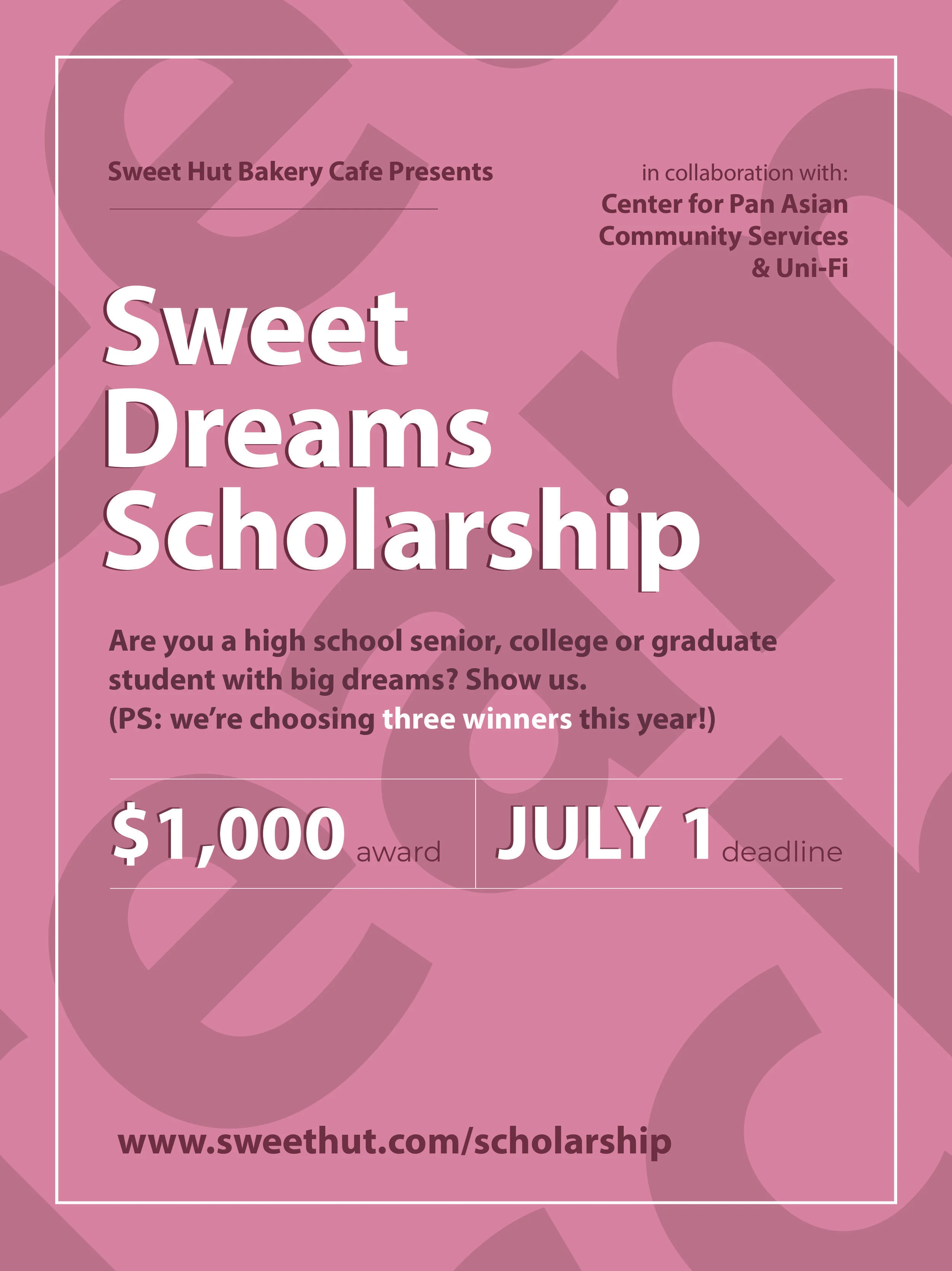 Sweet Hut Scholarship Flyer.jpg
