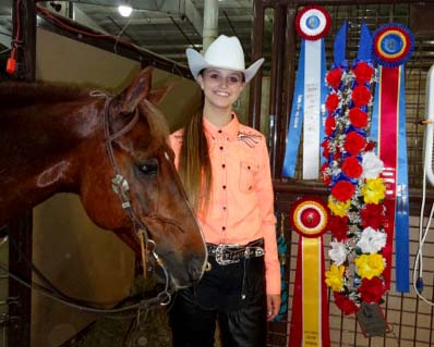 Brooke Ace and World Champion Reining Horse W's Mesquite Ridge