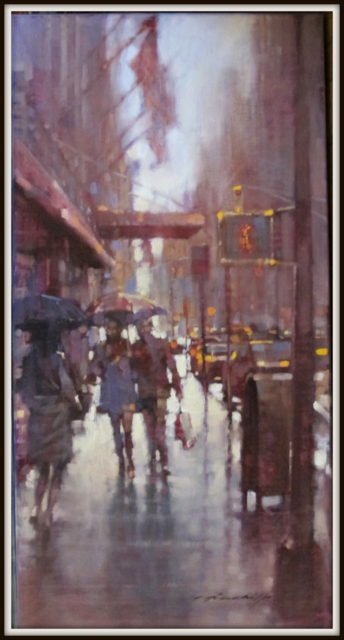 Raining on Fifth Avenue