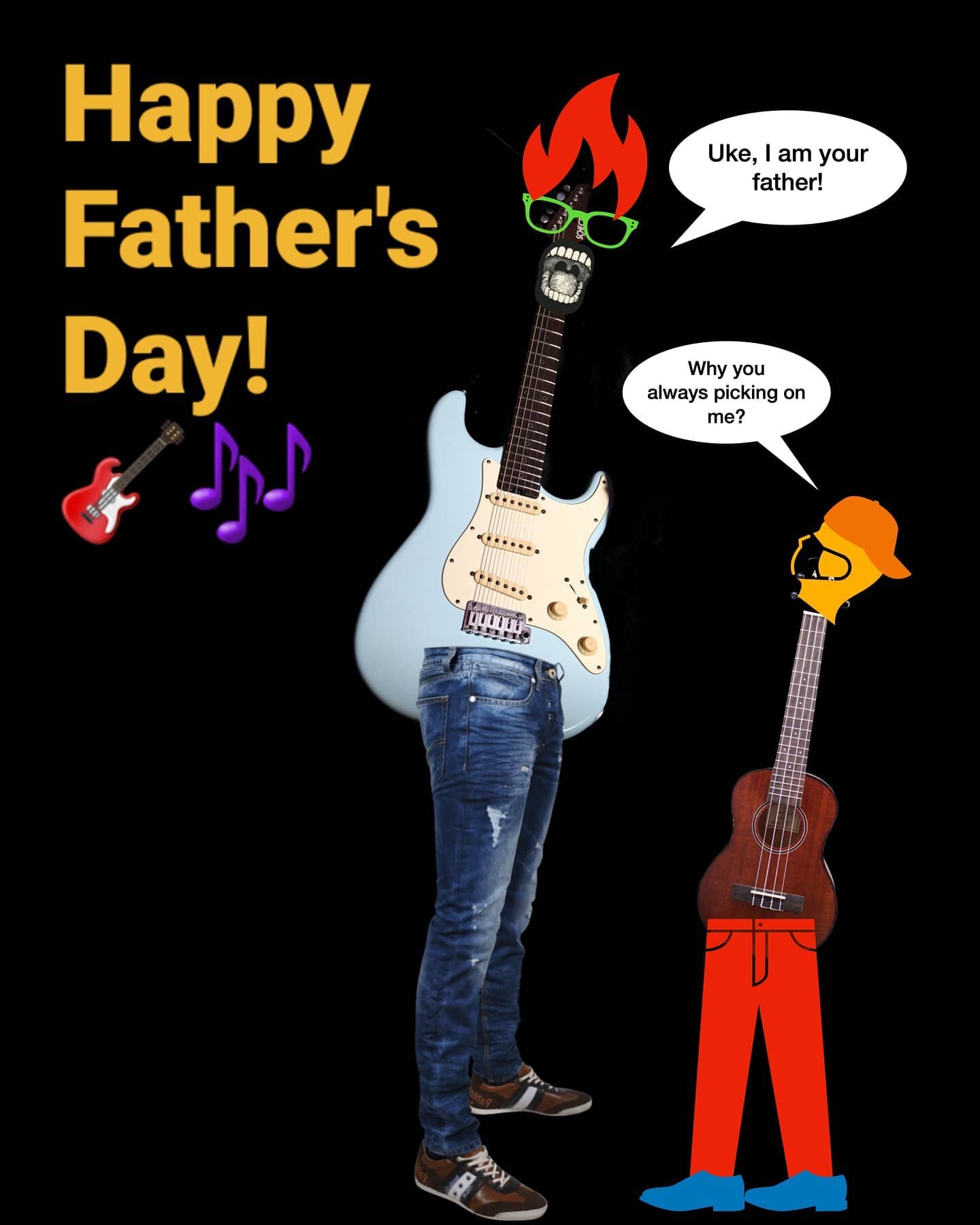 Happy Father's Day to all the dads around the world! Being a dad is one of the highlights of my life 😎 I hope it's a blessed day for you all 💪🥳🎸🎶🎶

#happyfathersday #guitarists #guitar #GuitarLessonsInMiami #father #electricguitar #ukulele #lov