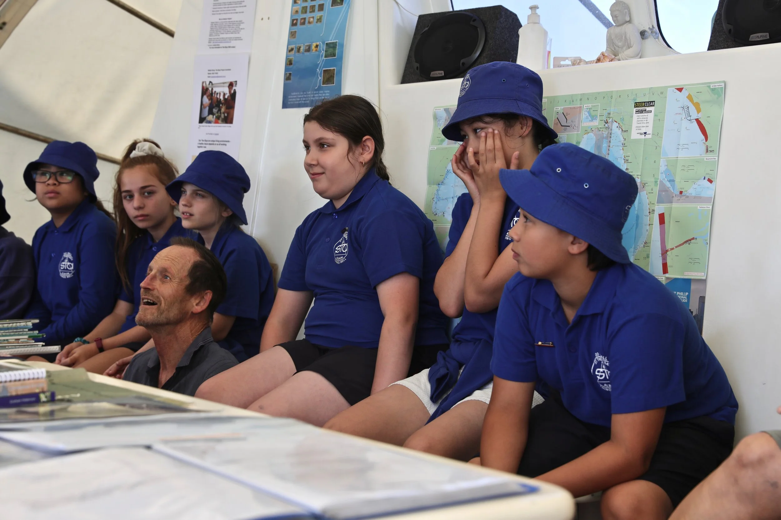 Learning on board Pelican1 during Two Bays 2020