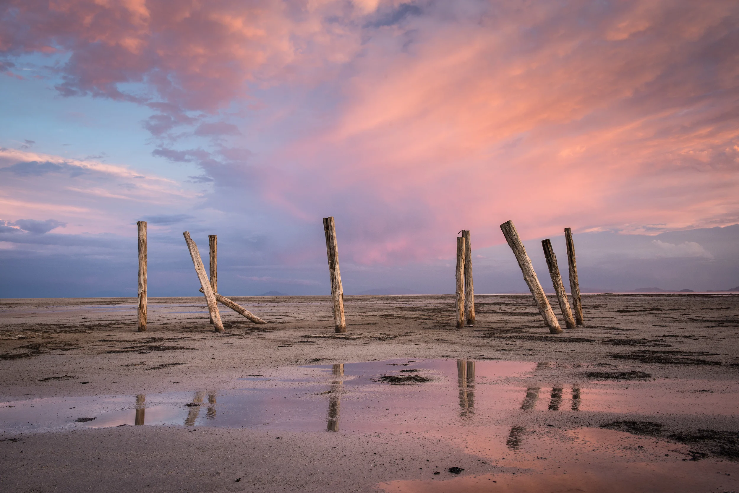 Great Salt Lake shoreline, Utah