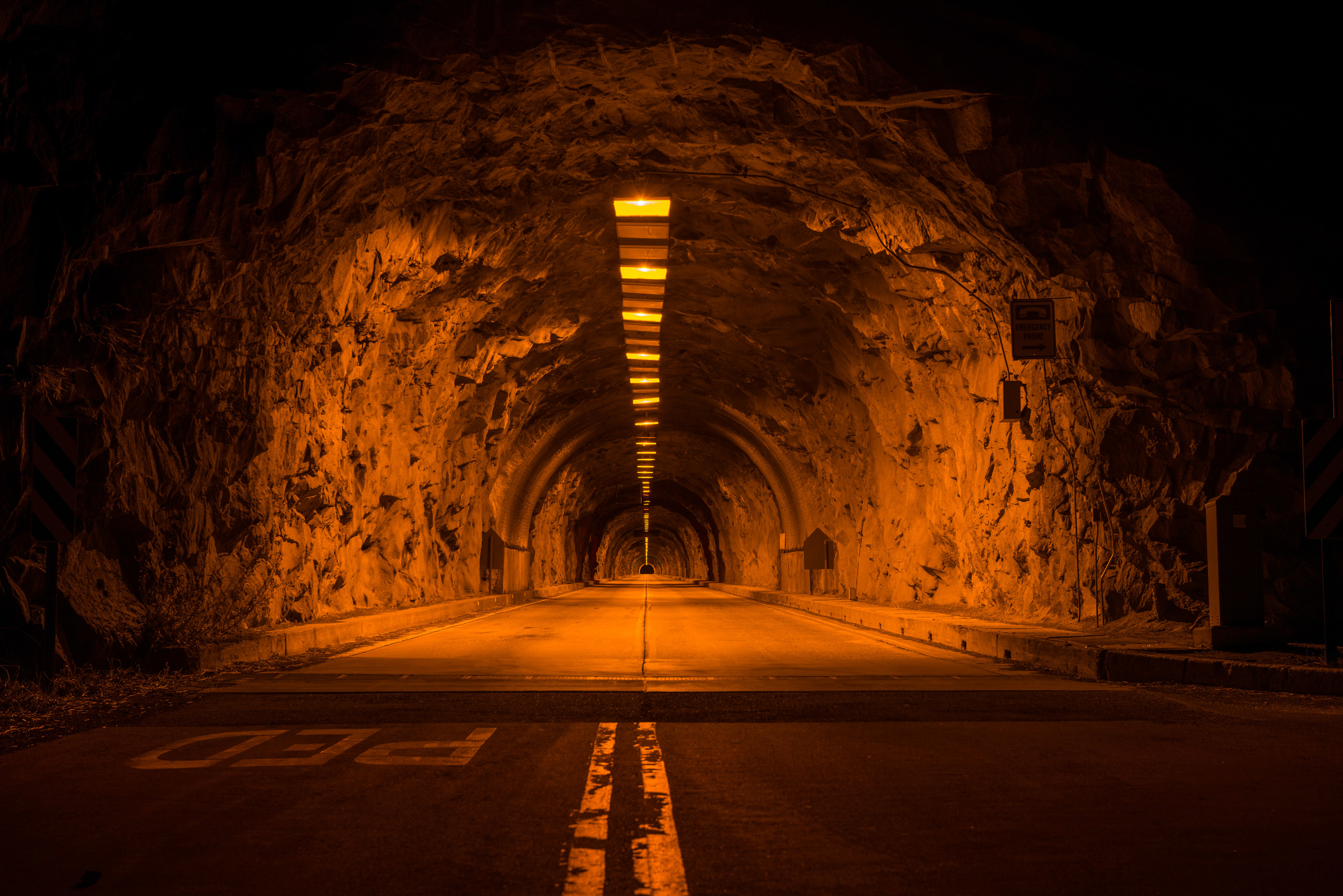 Wawona Tunnel. Yosemite National Park, California
