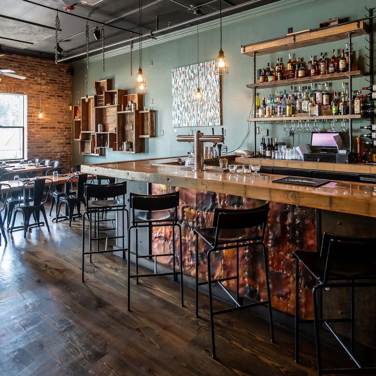 Imagine your holiday party here &mdash; great food, great drinks, and the kind of atmosphere that makes everyone linger a little longer.

The Sidebar is perfect for smaller celebrations, team dinners, or family gatherings up to 20 guests seated or 45