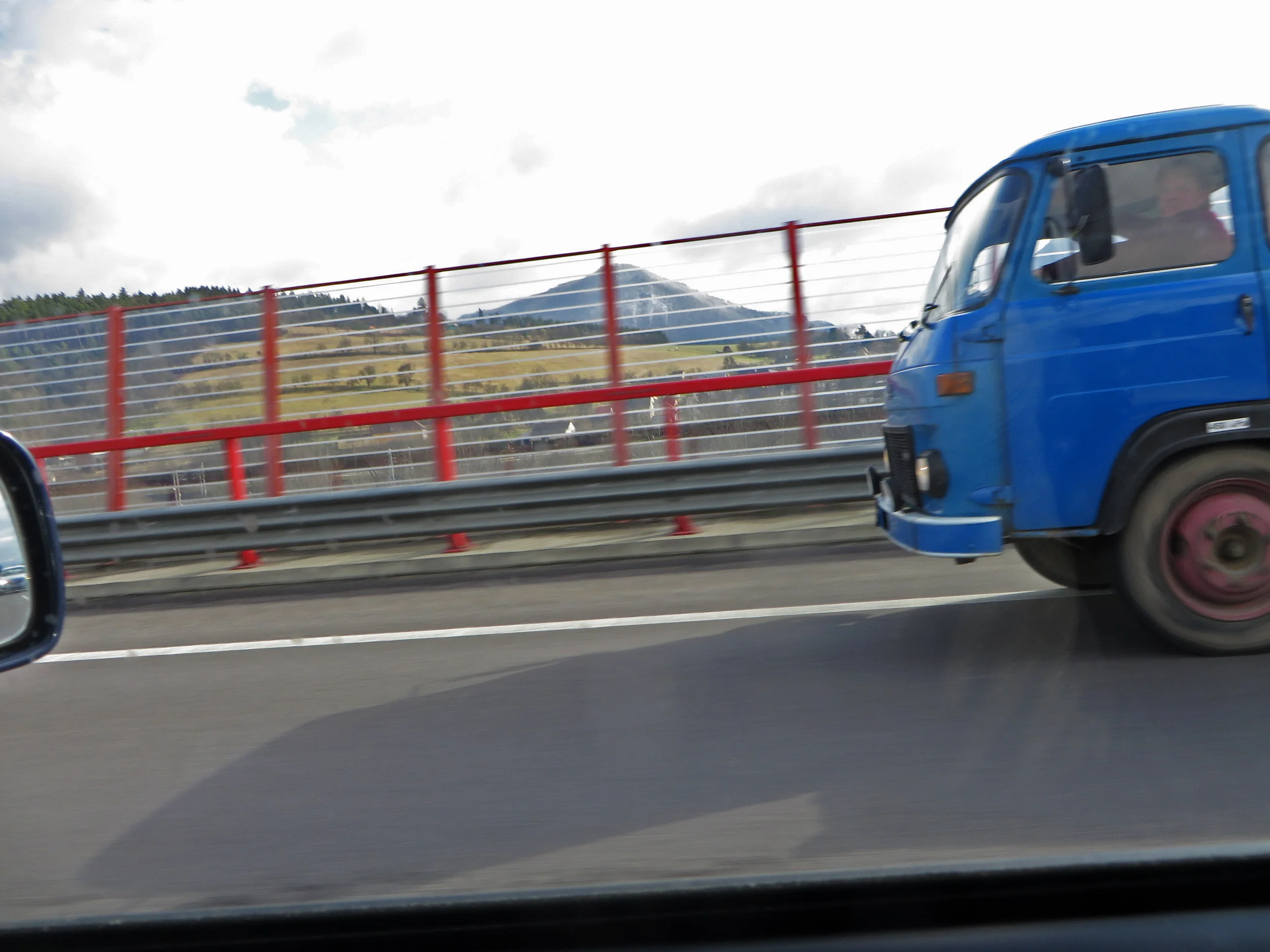 I think this dude noticed me missing the shot of his rad truck...