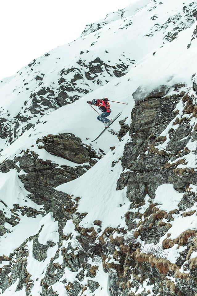 The last cliff of my line at montafon