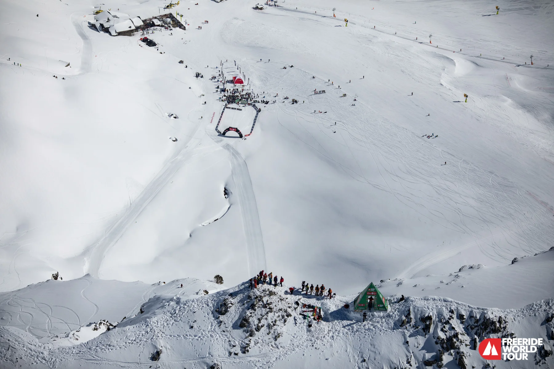 View from the top in Andorra