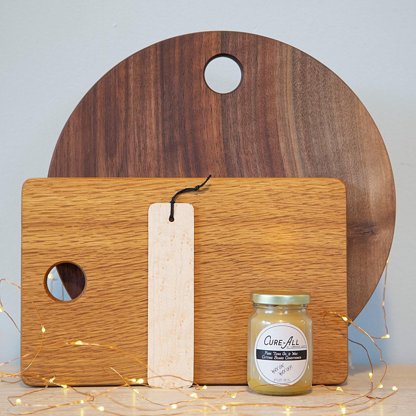 Keep our wares in mind for the cook, host, or bookworm on your holiday list! 

Whether it&rsquo;s a rich round walnut serving board, a warm white oak cutting board, or a birdseye maple bookmark we&rsquo;ve got you covered! 

#shopsmall #pnwmade #port