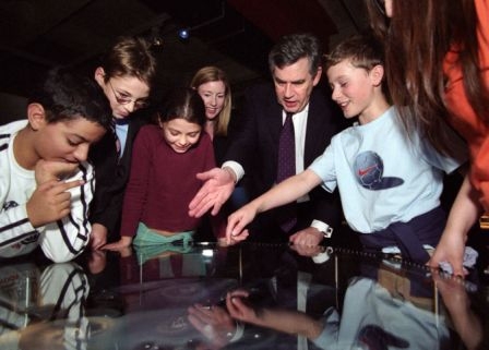  Prime Minister Gordon Brown at the opening of Launchpad, London Science Museum 