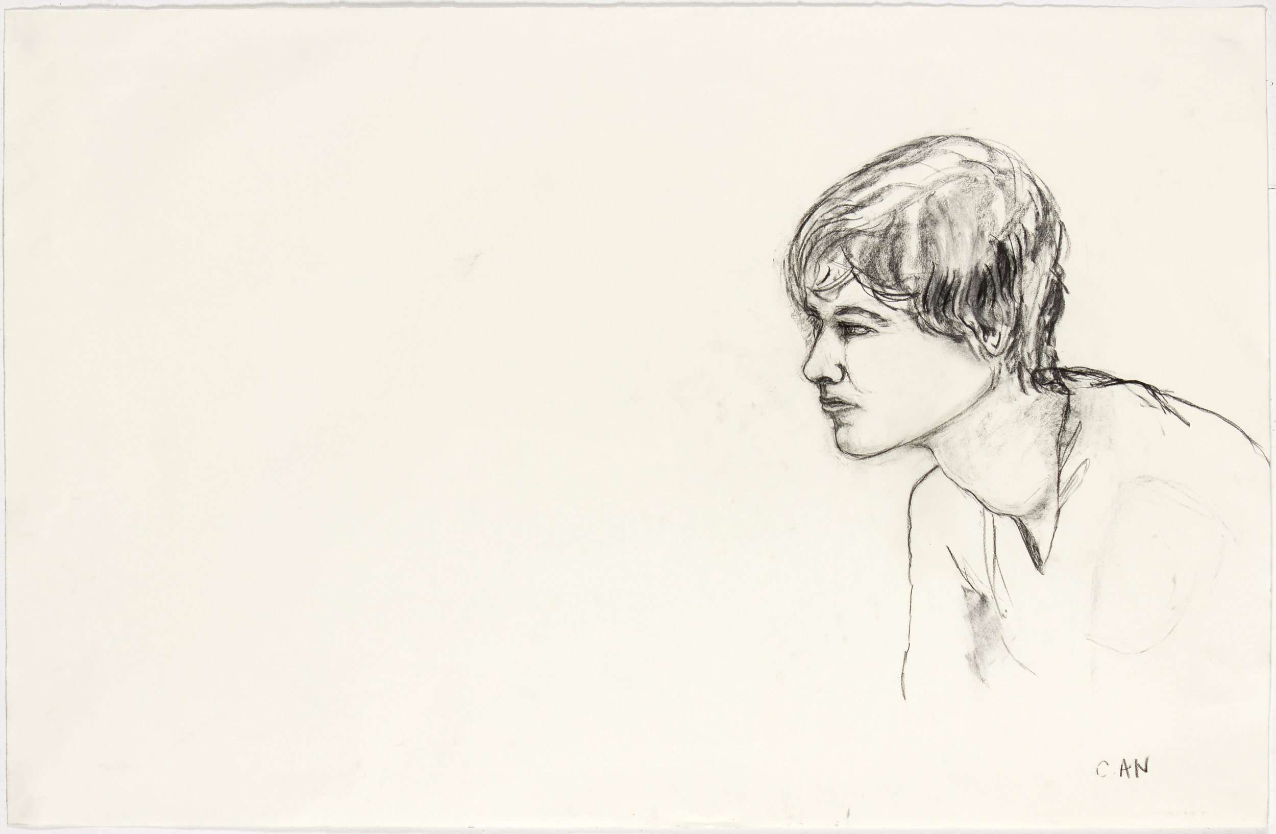 Pencil and Charcoal Portrait