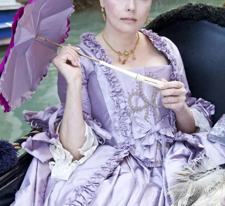 1770s Ombre Dyed Robe Francaise — Lauren Rossi