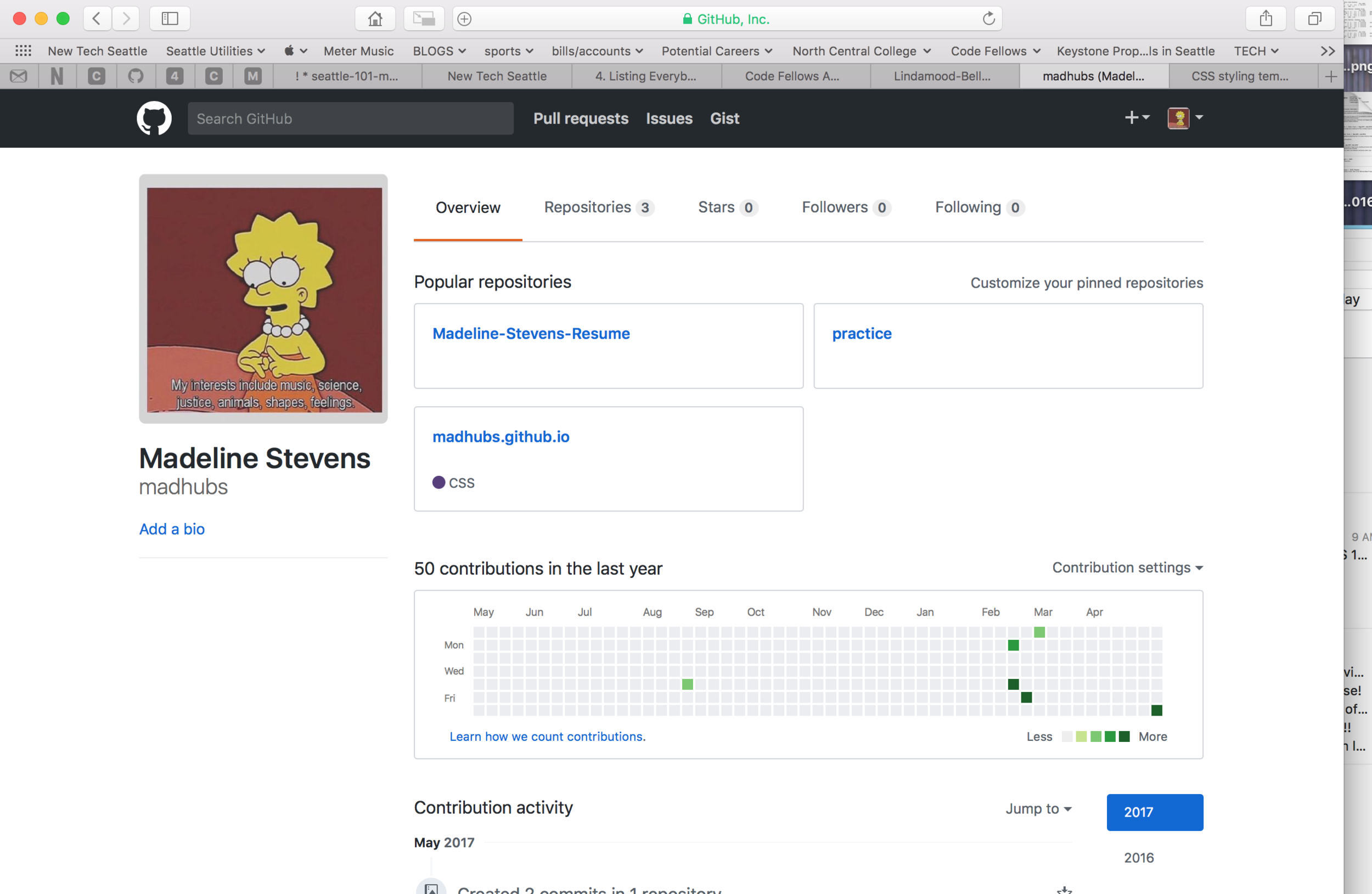Screenshot taken at the beginning of May 2017 while I was still at Apple. 