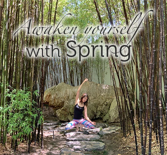 Awaken yourself with spring