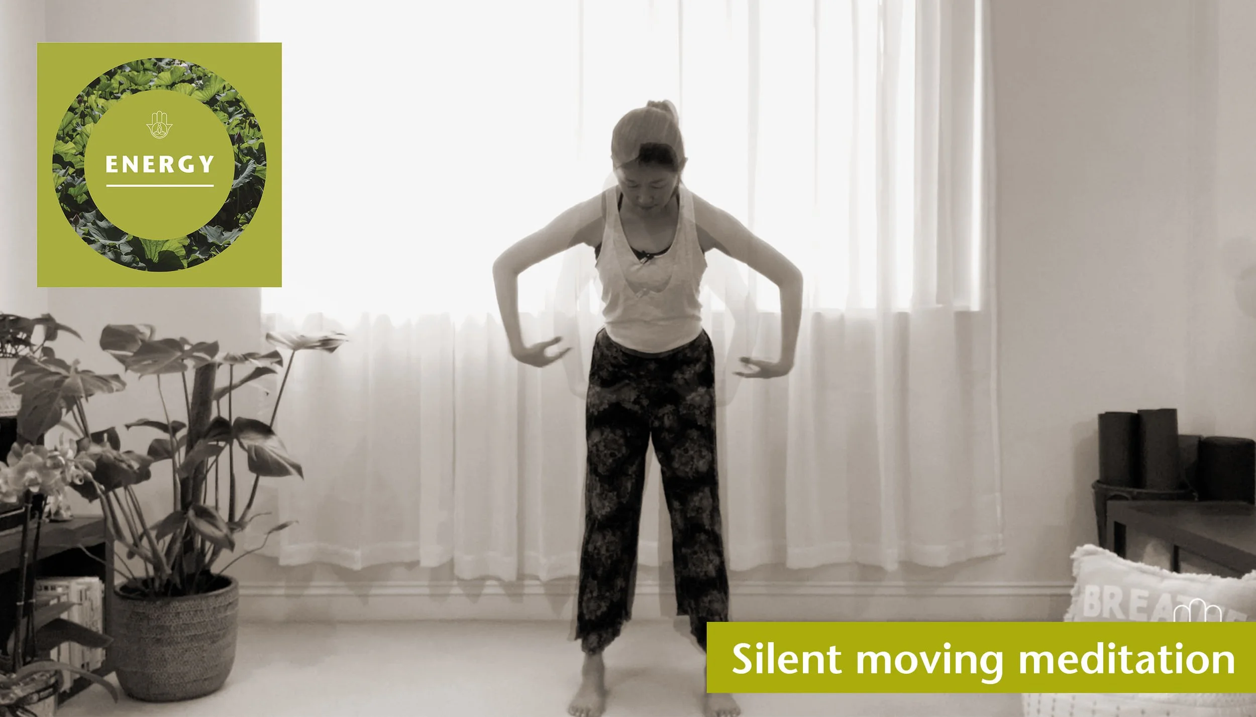 Silent moving meditation