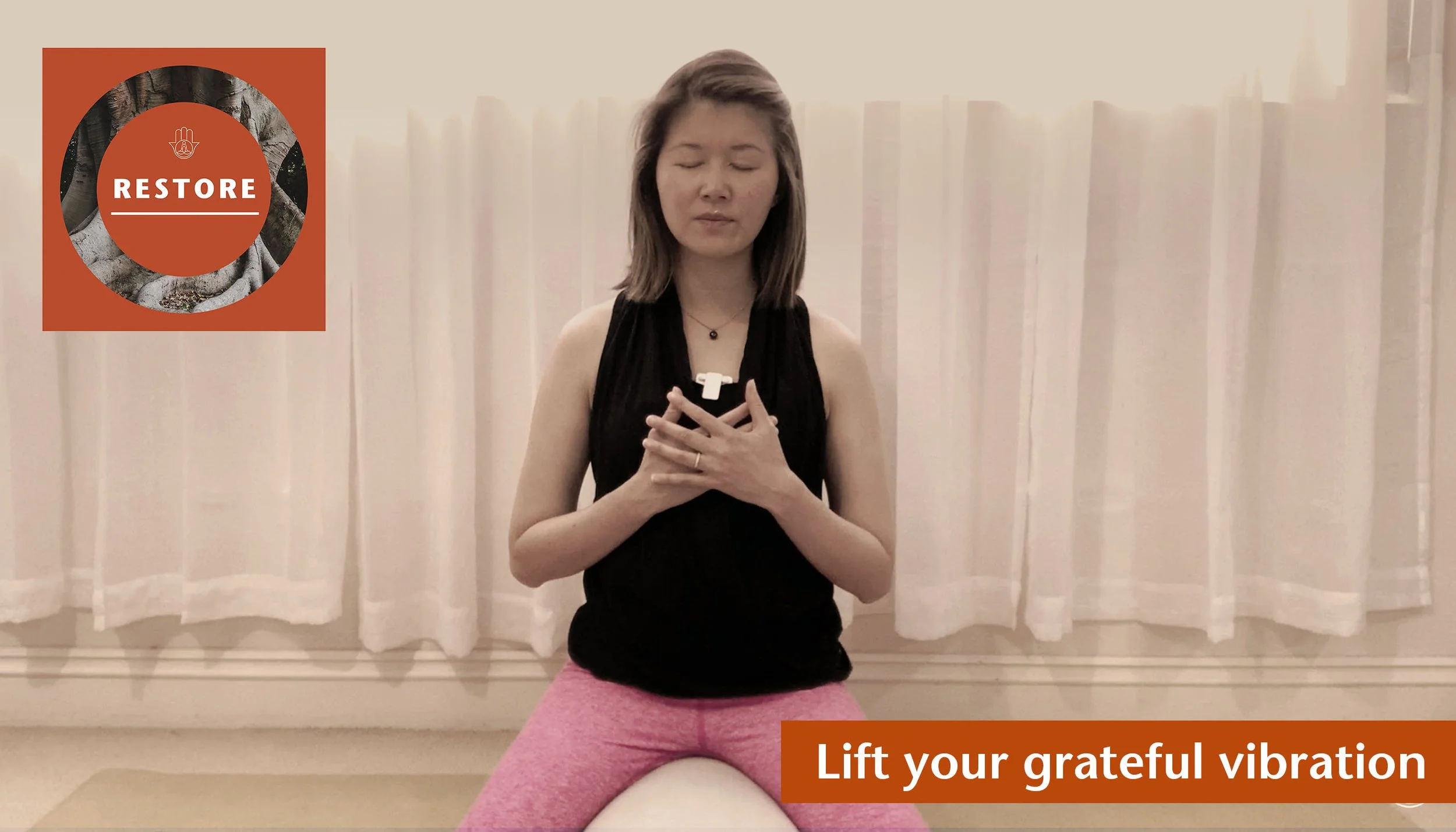 Lift your grateful vibration